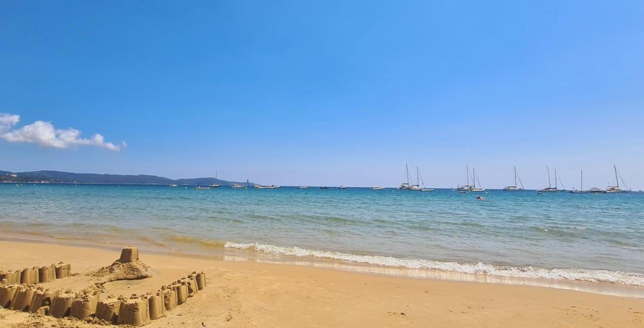 Le Tamaya Plage Charmant T2 En Rez De Jardin A 2 Pas D Une Belle Plage De Toutes Commodites Et Centre Ville Port Cavalaire-sur-Mer Kültér fotó