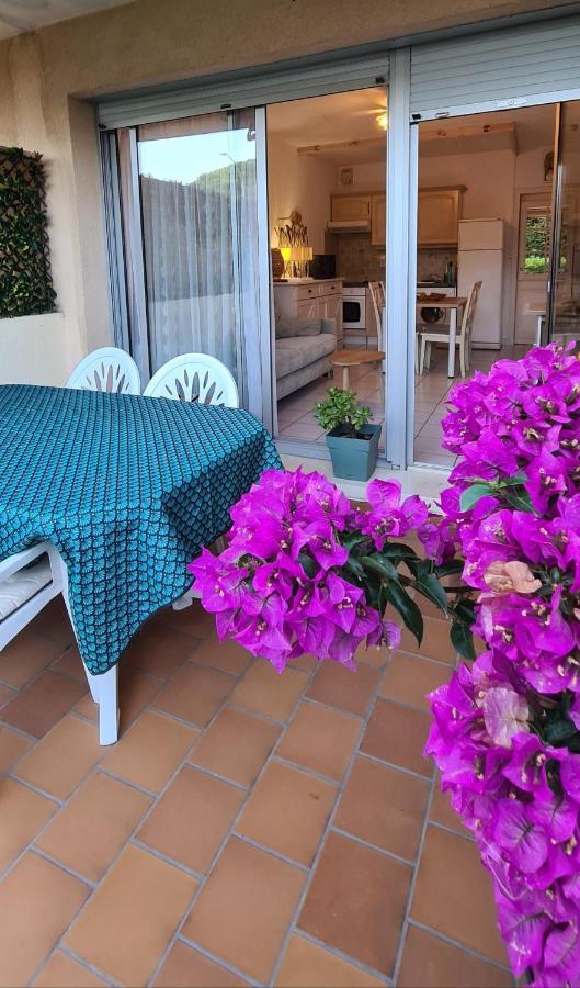 Le Tamaya Plage Charmant T2 En Rez De Jardin A 2 Pas D Une Belle Plage De Toutes Commodites Et Centre Ville Port Cavalaire-sur-Mer Kültér fotó